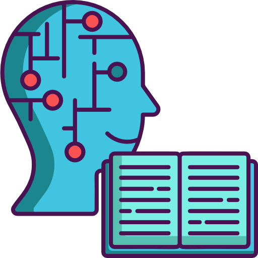 иконка обучения с ИИ